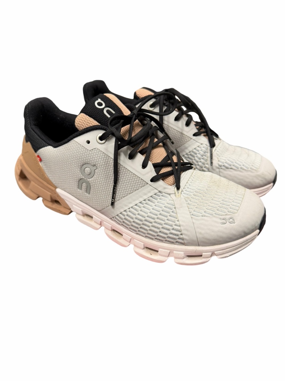 On Cloudflyer Running Shoes Women’s 9.5 Gray Tan